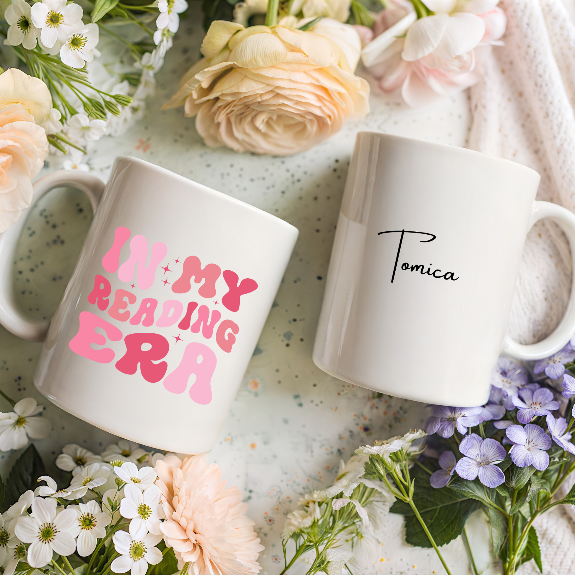 In My Reading Era Mug. Book Lover Gift. Book lover Mug. Personalised books mug. Gift for Book lovers. Personalised Book Lover Gift