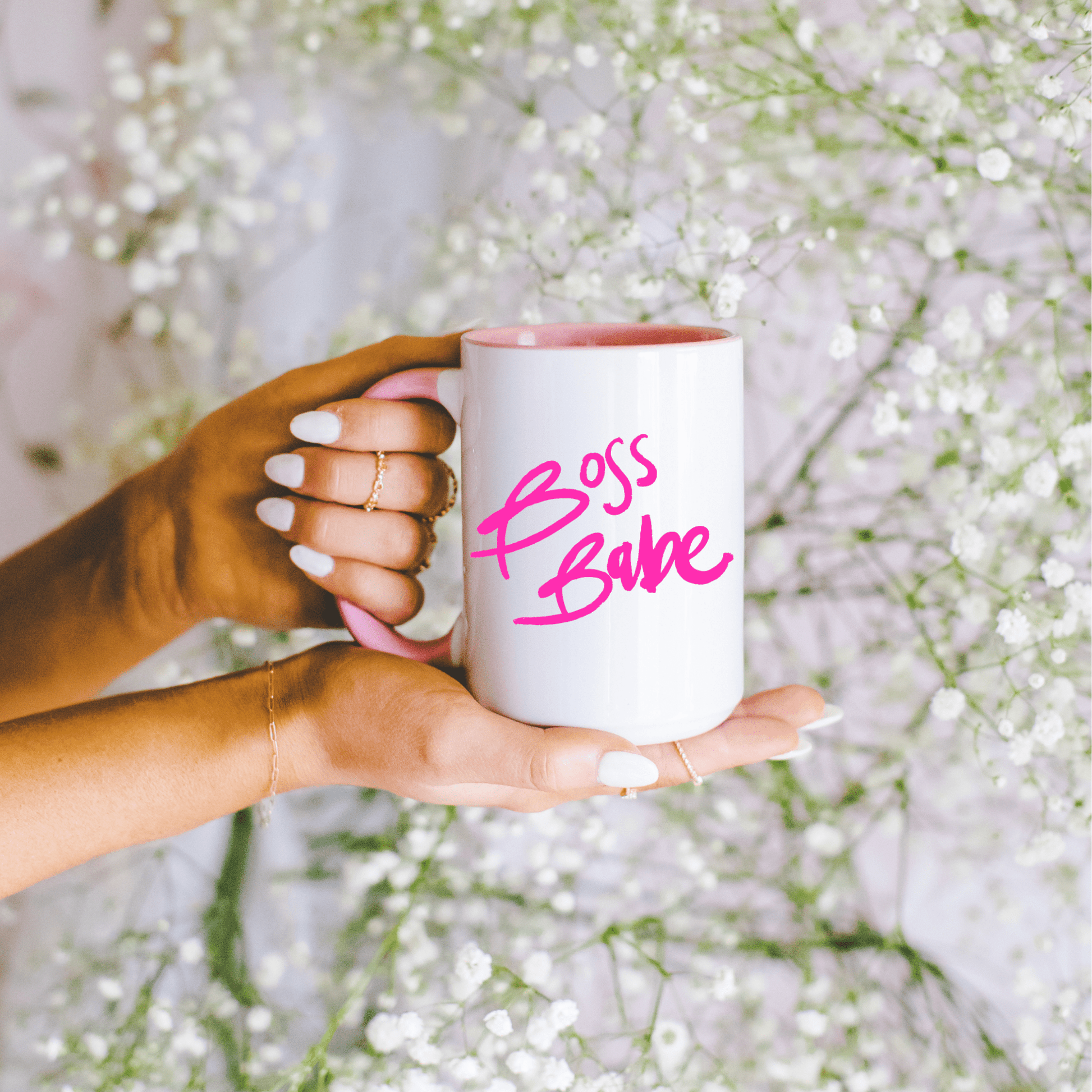 Girl boss mug