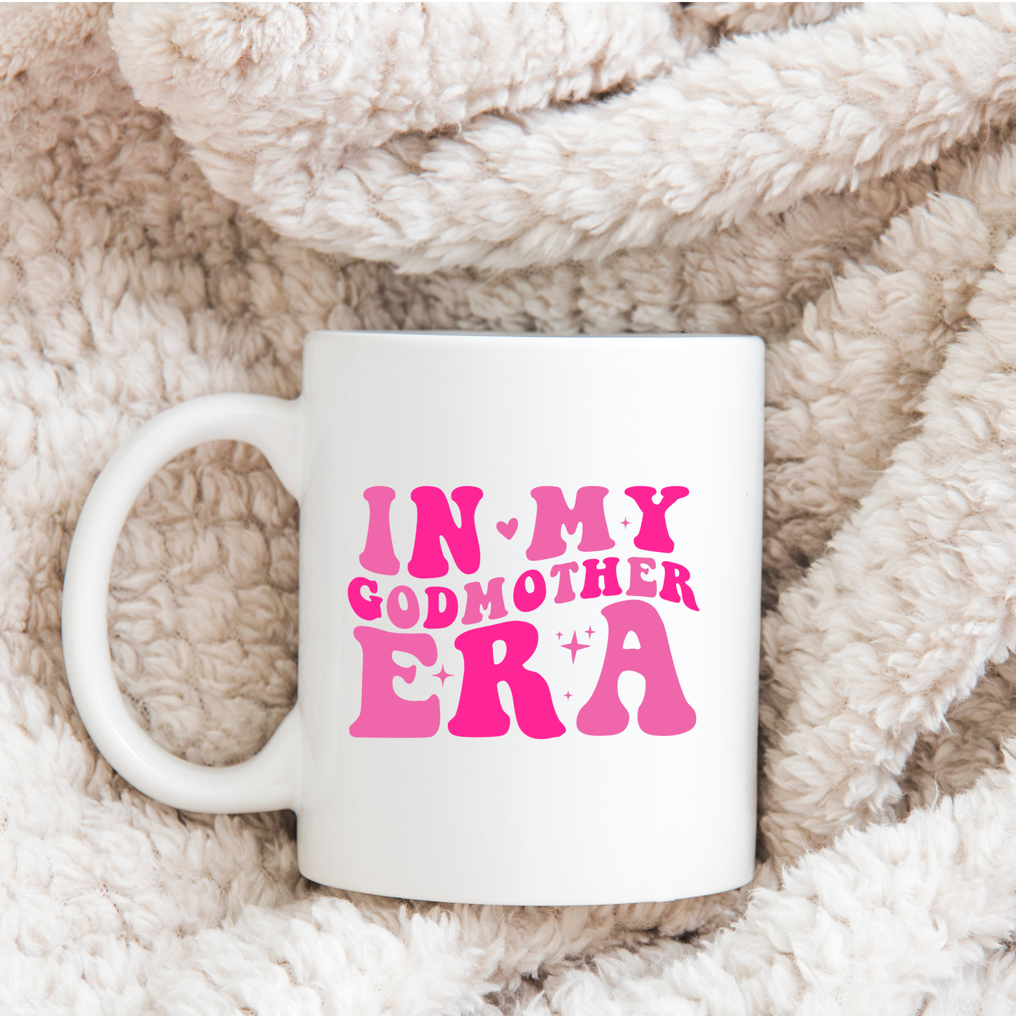 Godmother Mug. Personalised In My Godmother Era Mug. Custom Godmother Mug