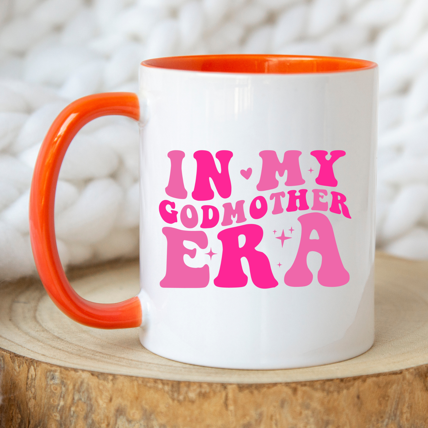 Godmother Mug. Personalised In My Godmother Era Mug. Custom Godmother Mug