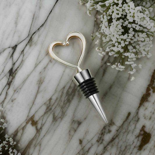 heart wine stopper