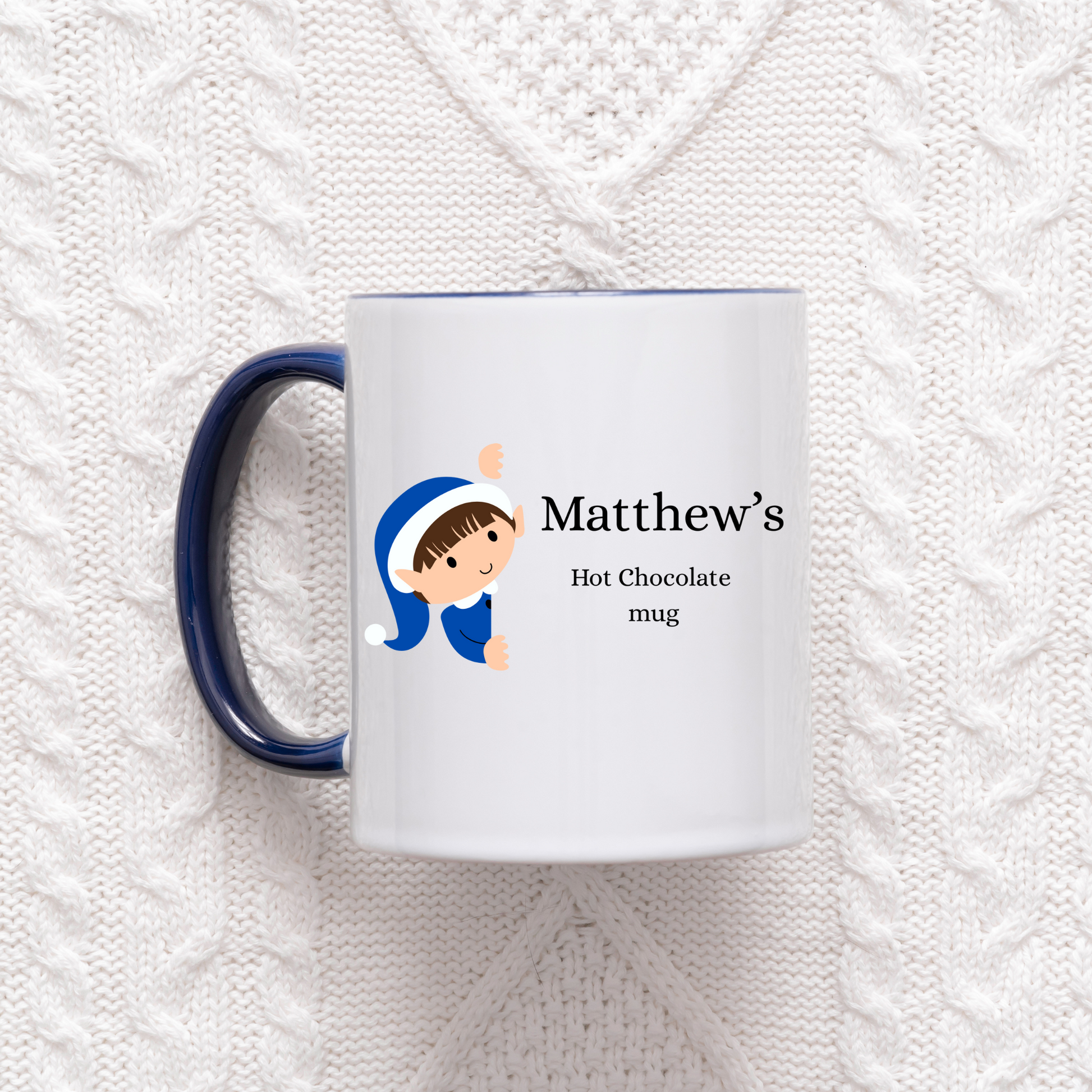 Kids Christmas Hot Chocolate Mug