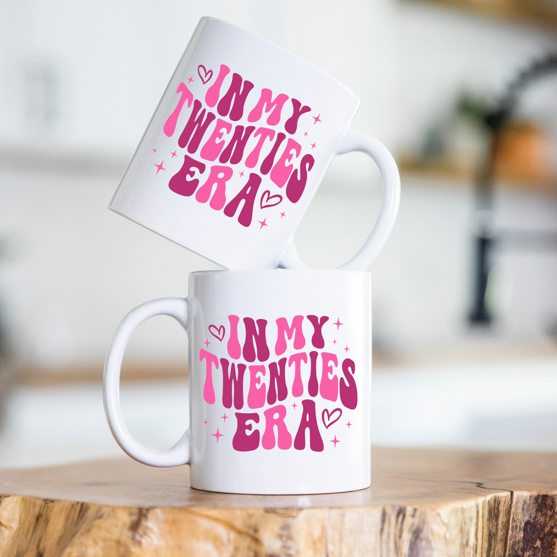 In My Twenties Era Mug. Custom 20's Mug. Personalised 20's Mug. 20th Birthday Gift. Personalised 20th Birthday Gift. Milestone Birthday Gift