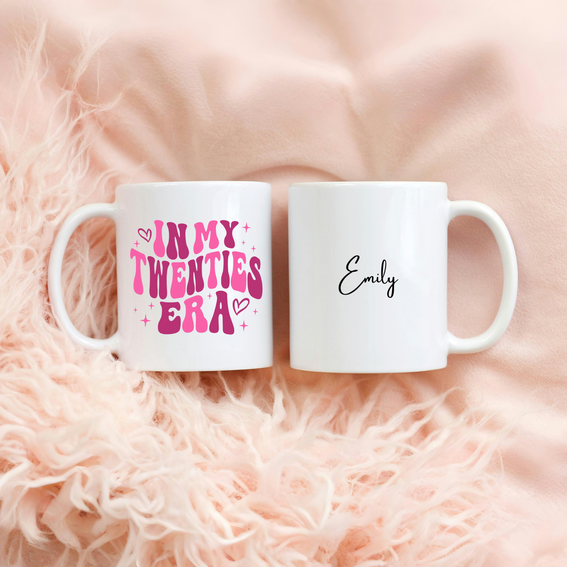 In My Twenties Era Mug. Custom 20's Mug. Personalised 20's Mug. 20th Birthday Gift. Personalised 20th Birthday Gift. Milestone Birthday Gift