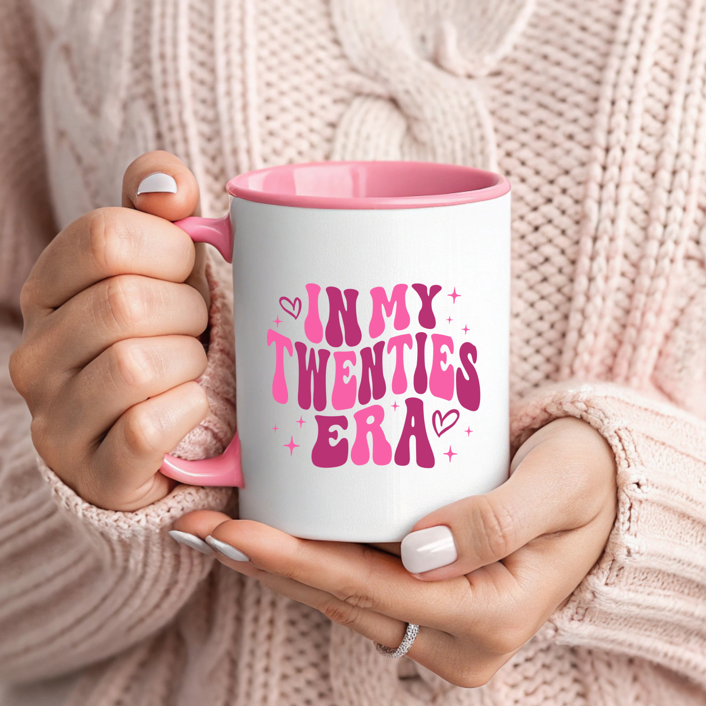 In My Twenties Era Mug. Custom 20's Mug. Personalised 20's Mug. 20th Birthday Gift. Personalised 20th Birthday Gift. Milestone Birthday Gift