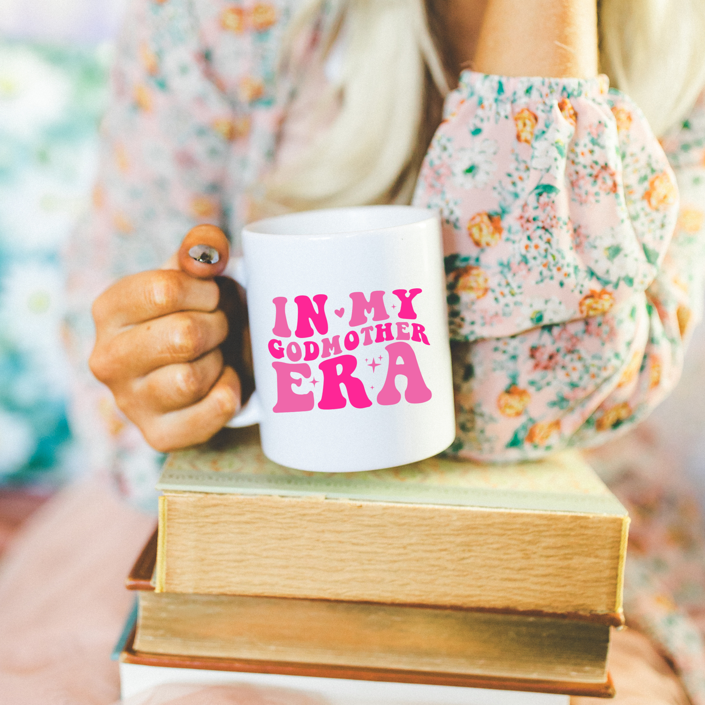 Godmother Mug. Personalised In My Godmother Era Mug. Custom Godmother Mug
