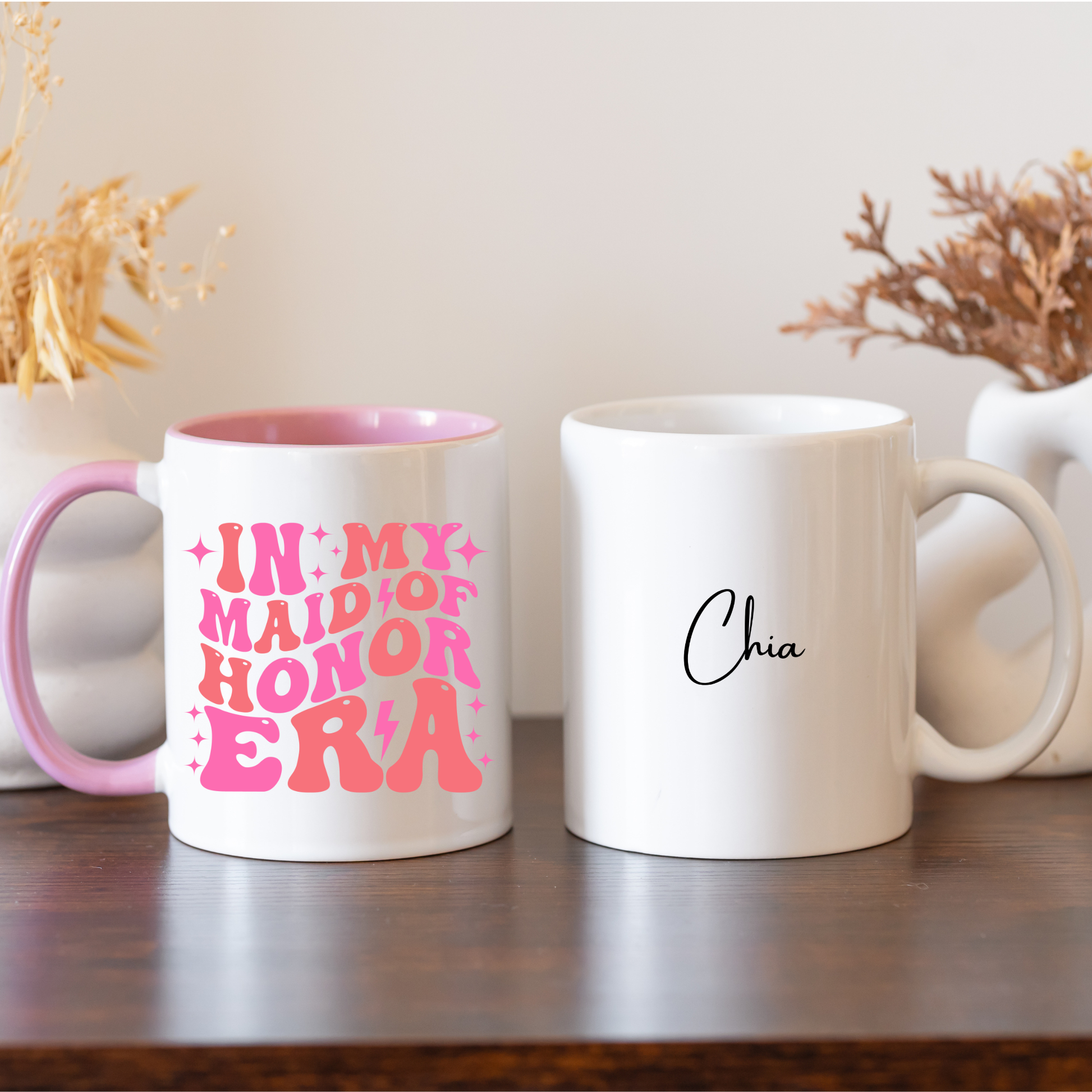 In My Maid of Honour Era Mug. Personalised Maid of Honour Mug. Custom Gift for Maid of Honour