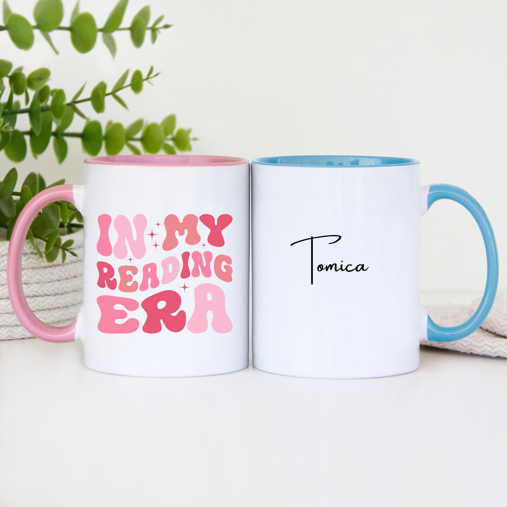 In My Reading Era Mug. Book Lover Gift. Book lover Mug. Personalised books mug. Gift for Book lovers. Personalised Book Lover Gift