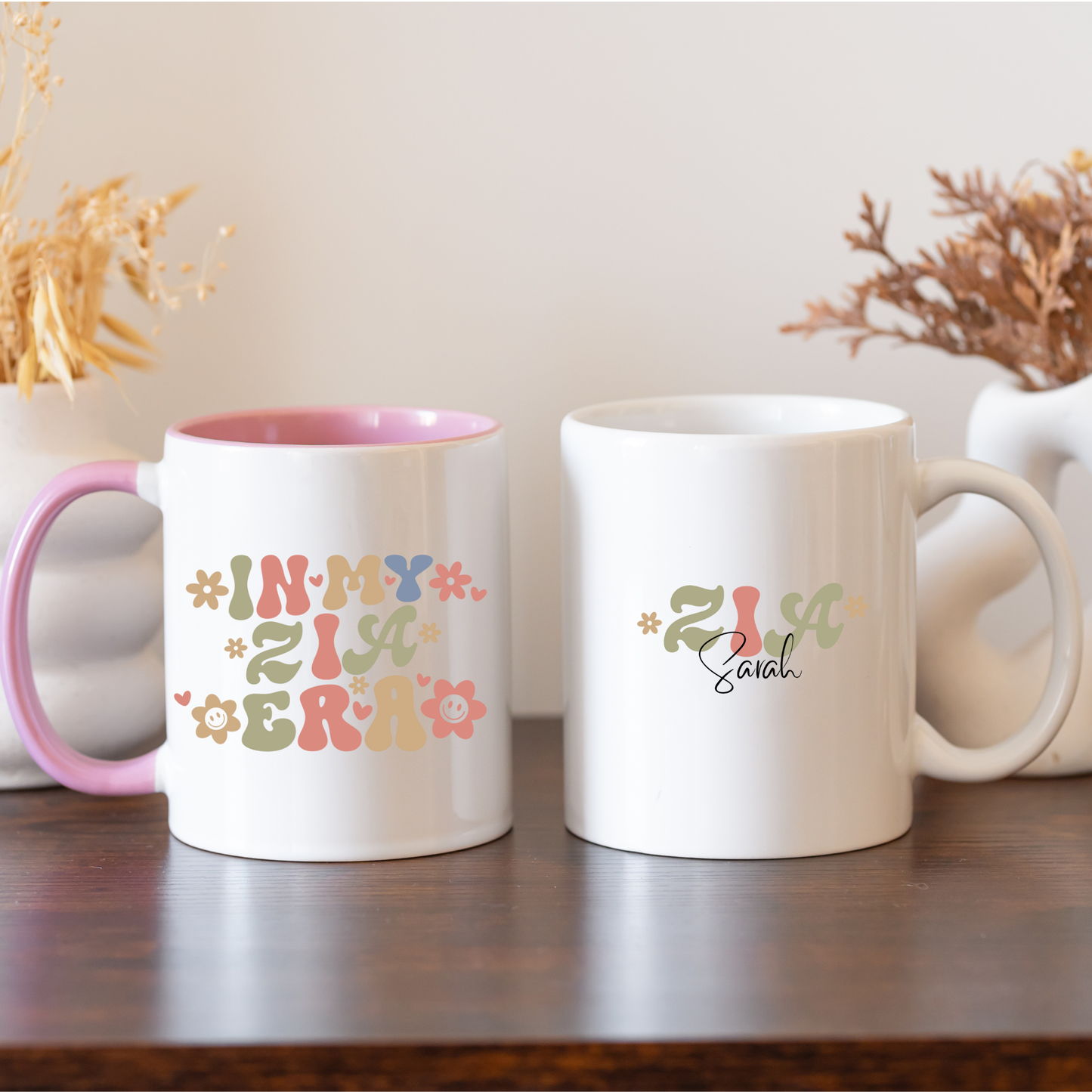 In my Zia Era Mug. Zia Gift. Zia Mug. Gifts Zia. Zia Mugs. Zia Gift Ideas. Zia baby reveal gift. Zia baby reveal mug
