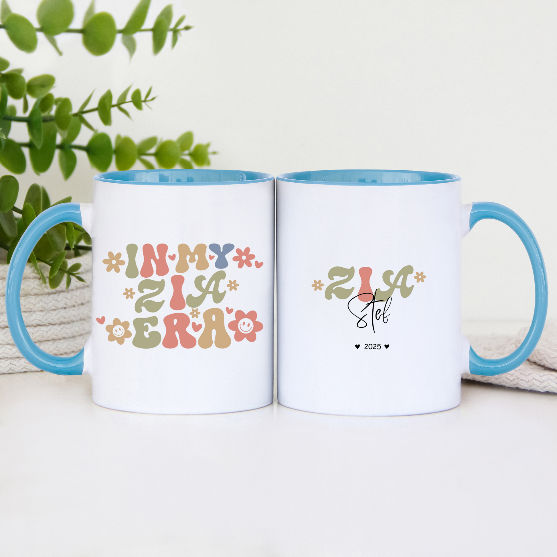 In my Zia Era Mug. Zia Gift. Zia Mug. Gifts Zia. Zia Mugs. Zia Gift Ideas. Zia baby reveal gift. Zia baby reveal mug