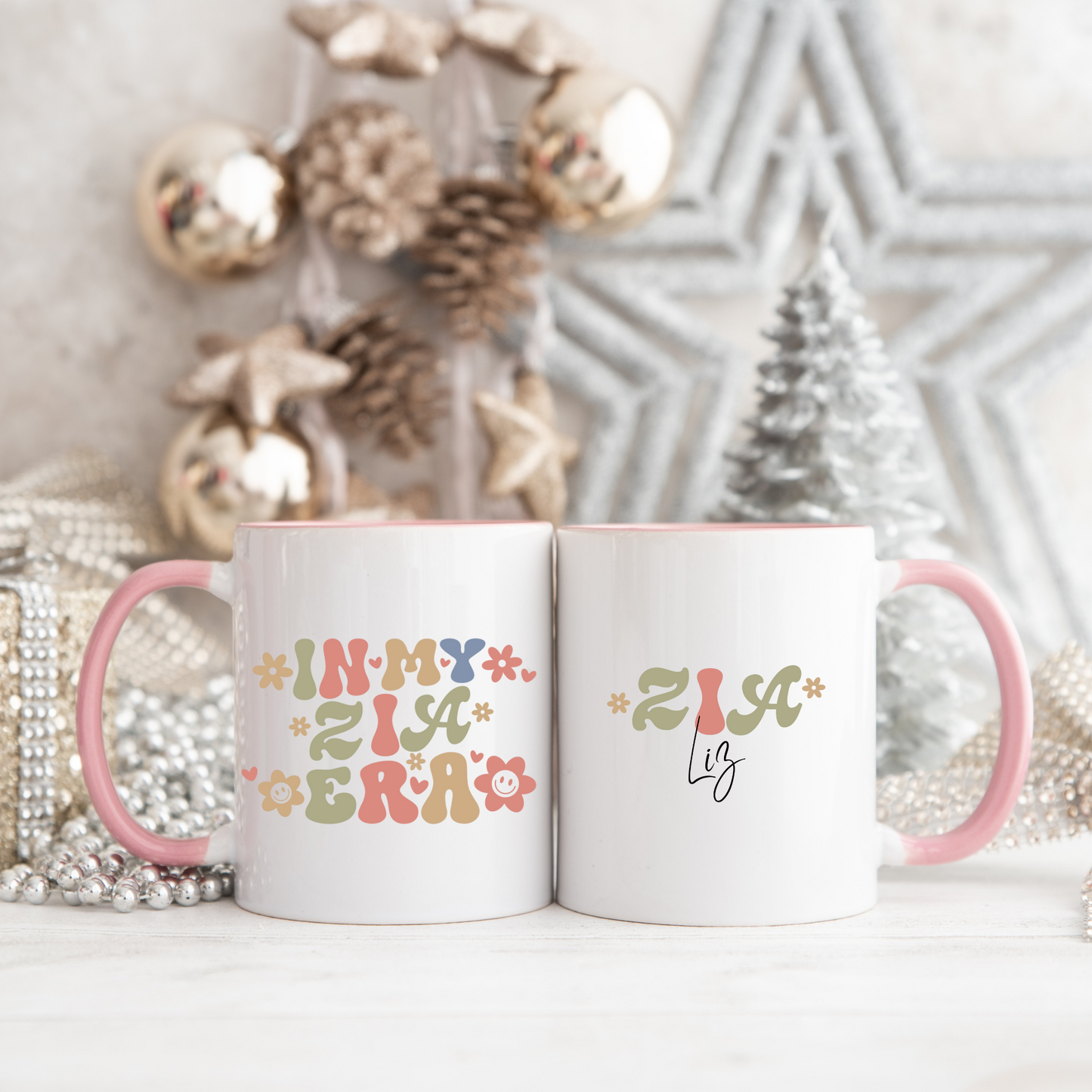 In my Zia Era Mug. Zia Gift. Zia Mug. Gifts Zia. Zia Mugs. Zia Gift Ideas. Zia baby reveal gift. Zia baby reveal mug