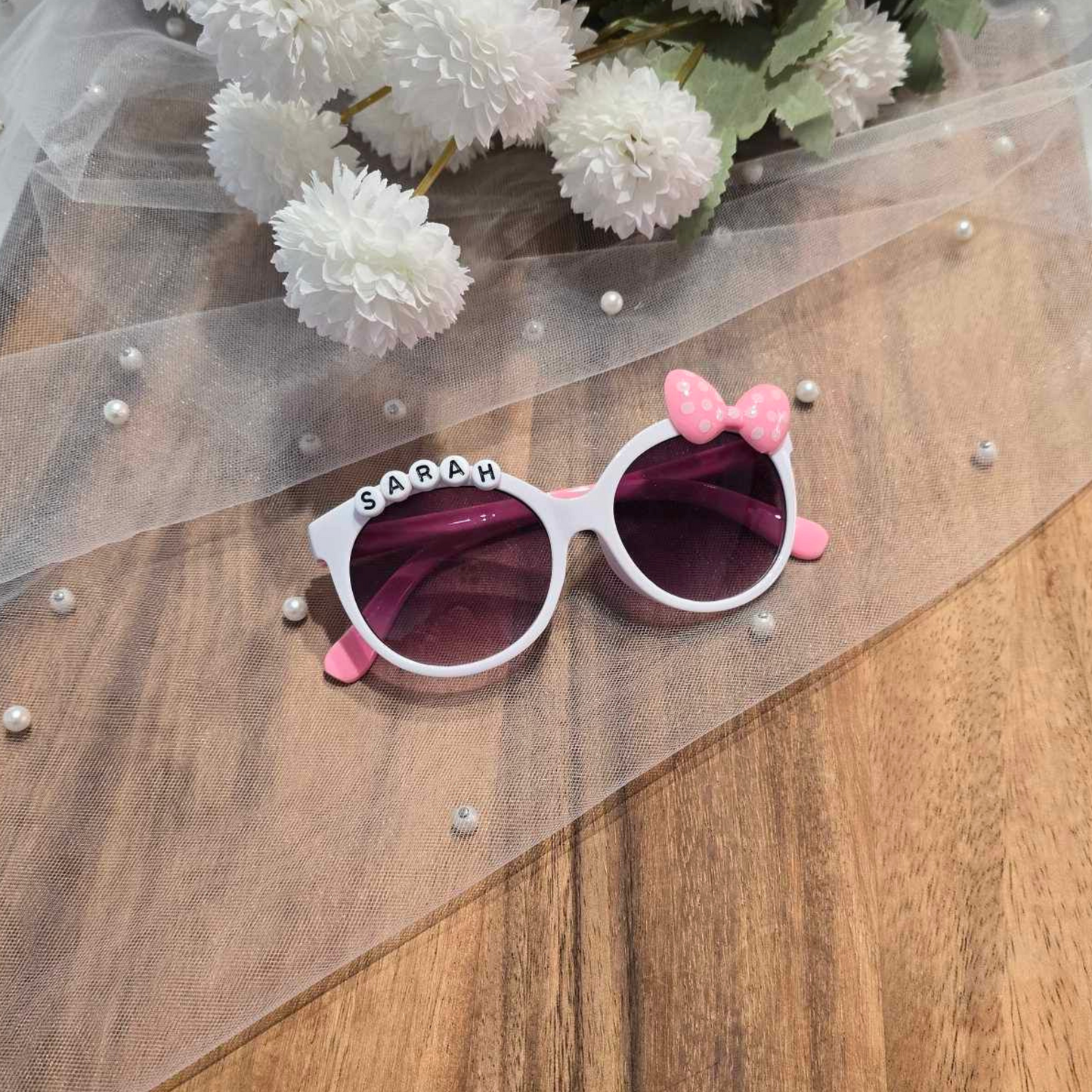 Personalised Kids Sunglass. Custom Sunglasses for Kids. The perfect Party Favours for daughters birthday party. Custom Party Favour Gifts