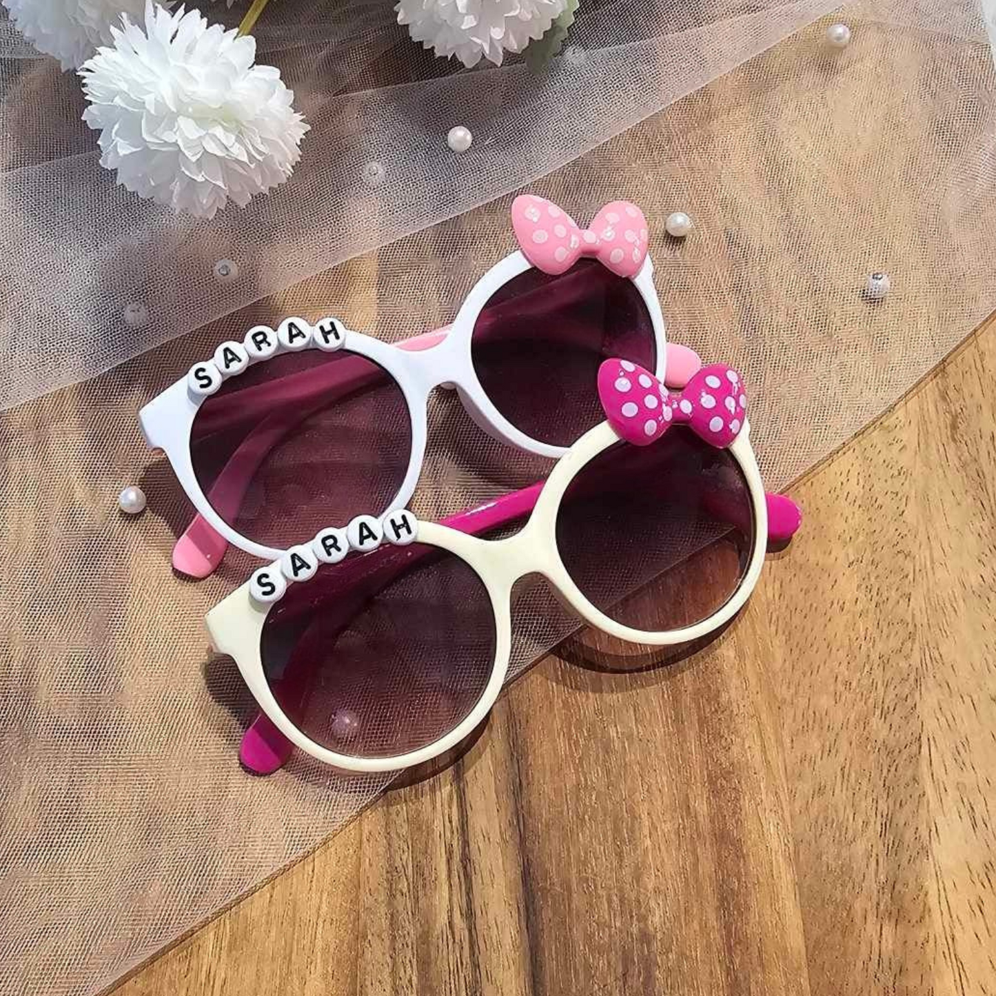 Personalised Kids Sunglass. Custom Sunglasses for Kids. The perfect Party Favours for daughters birthday party. Custom Party Favour Gifts