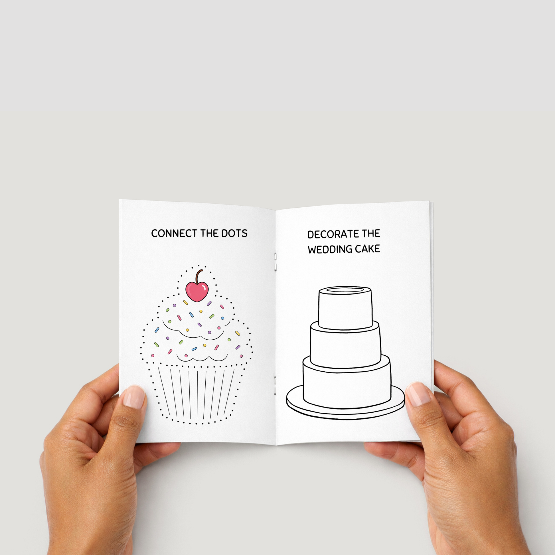 Kids Wedding Day Activity Book