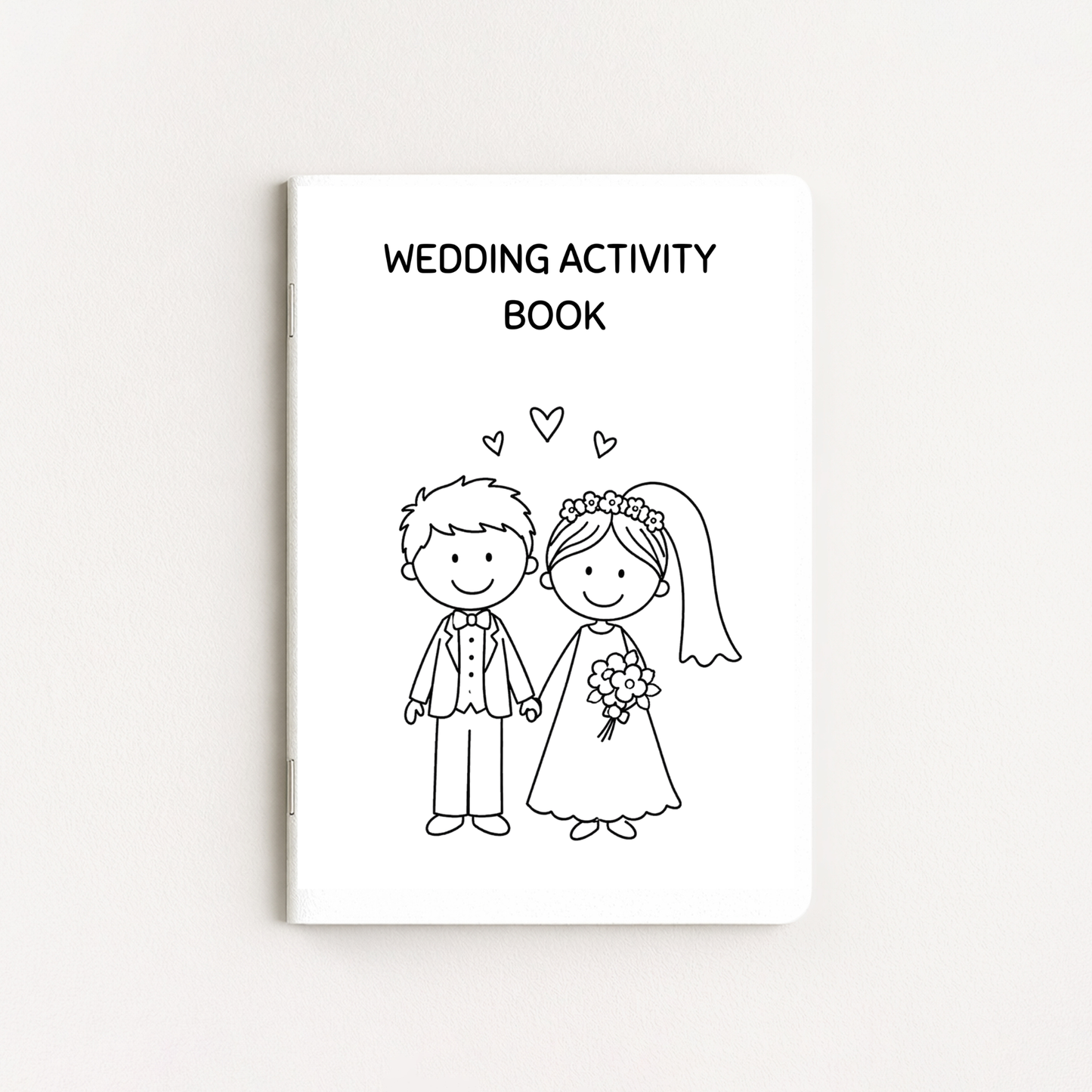 Kids Wedding Day Activity Book