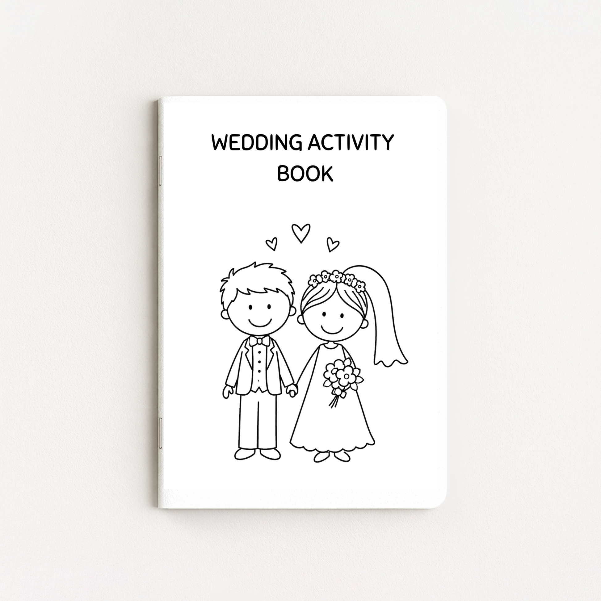 Kids Wedding Day Activity Book