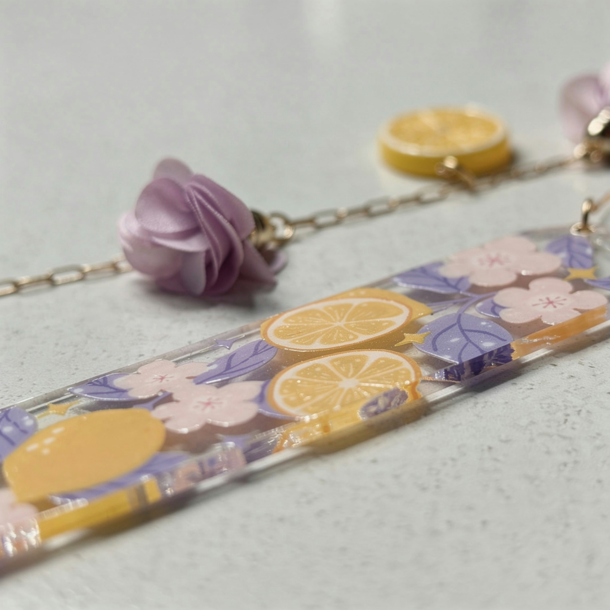 Lavender Lemon Bookmark. Tea Lover Gift. Lavender & Lemon Bookmark. Lavender Tea Bookmark. Lemon Bookmark. Lavender Bookmark Lavender