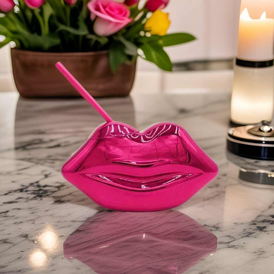 lips shape drinks bottle