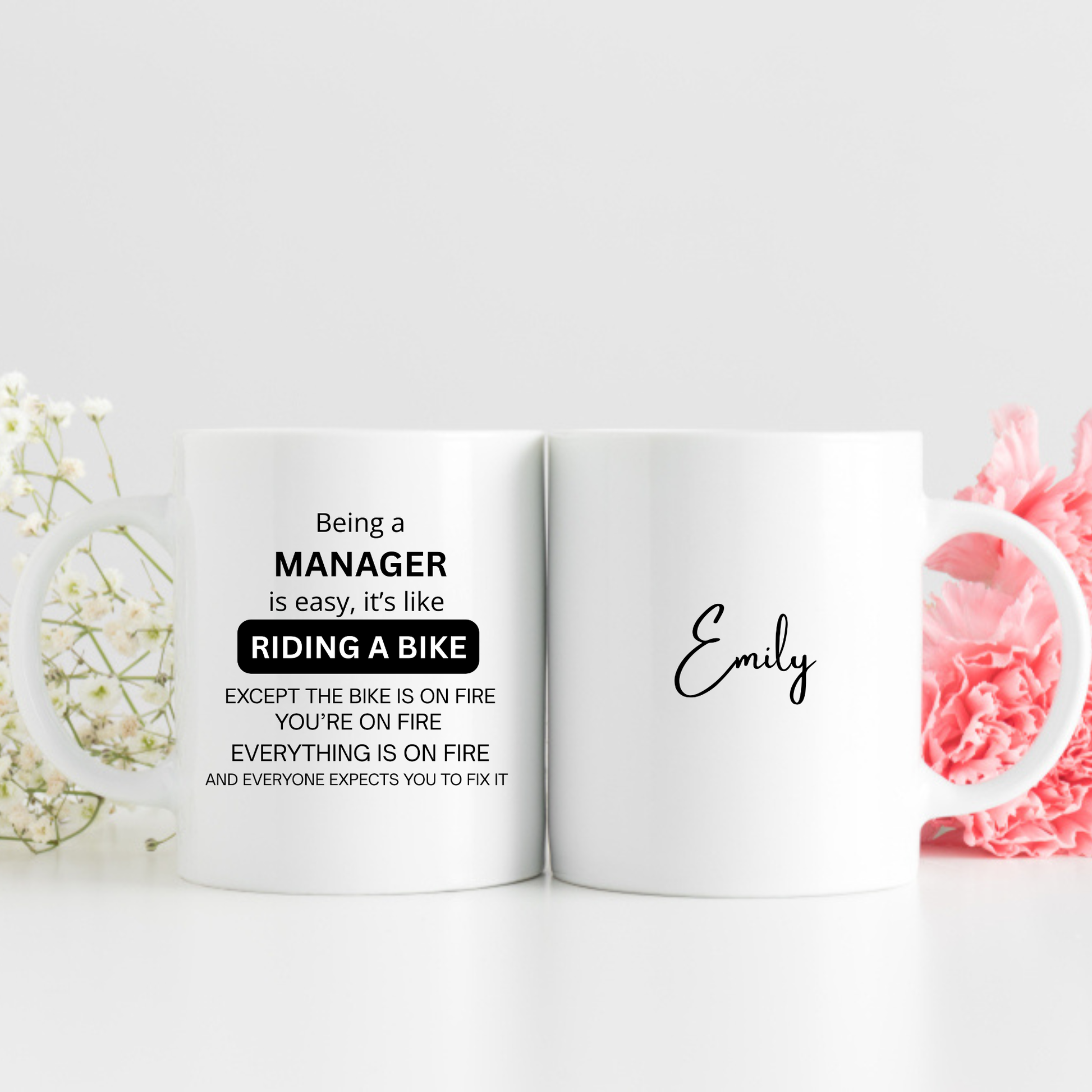 Personalised Manager Mug. Custom Manager Gift. Supervisor Mug. Boss Coffee Mug. Gift for Manager or Supervisor. Office Gift Team Leader Mug