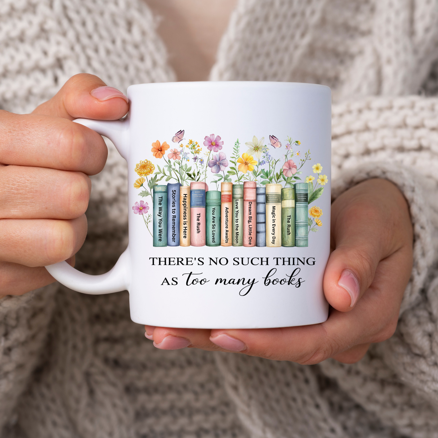 Personalised Book Lover Gift. Book lover Mug. Custom Gift for Book lovers