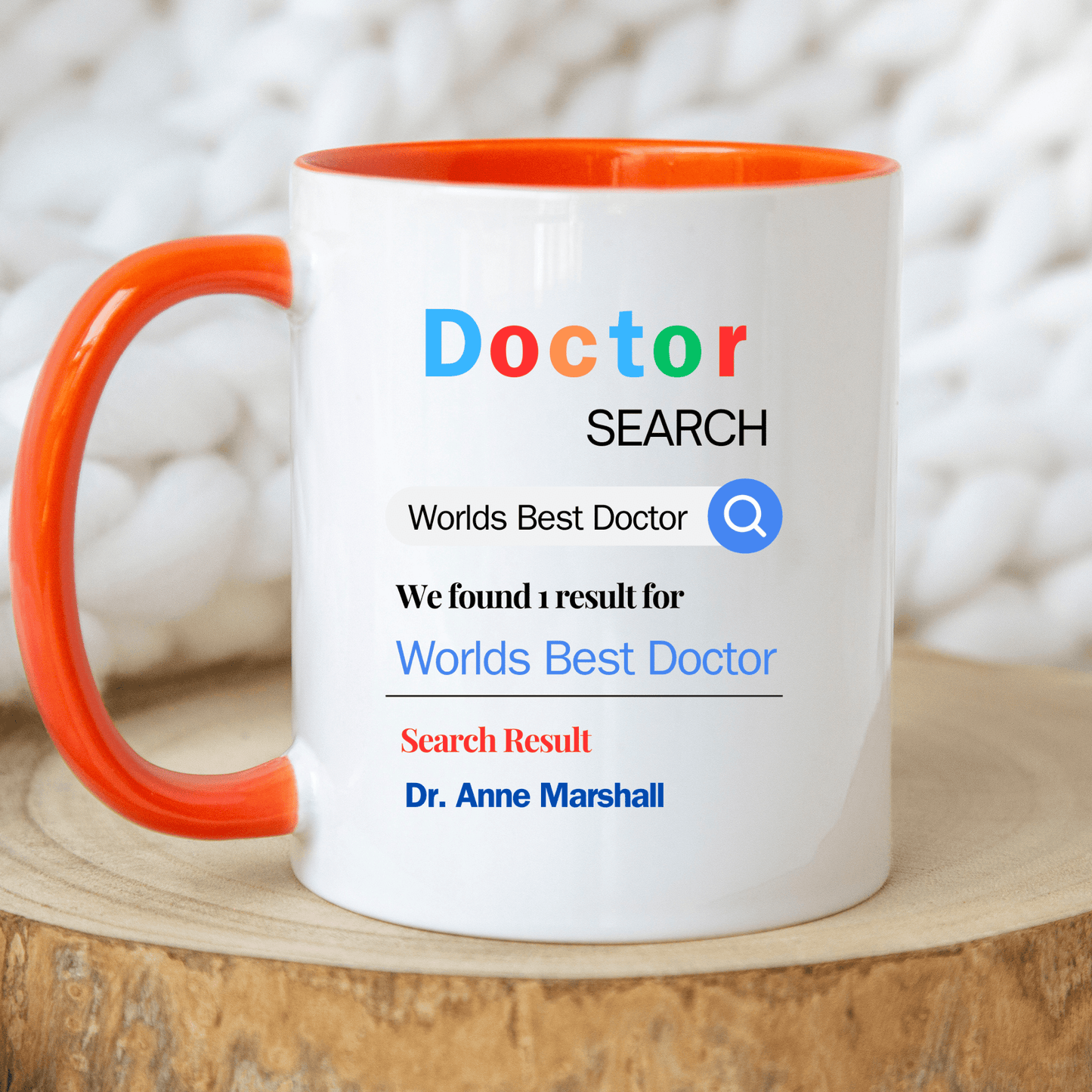 Worlds best doctor mug