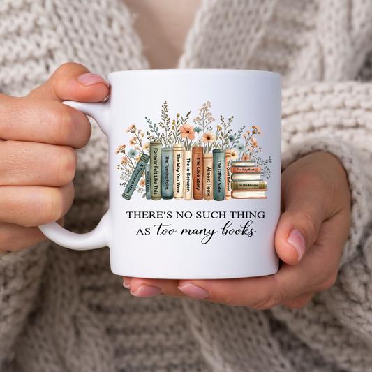 Book Lover Gift Personalised Book Lover Mug