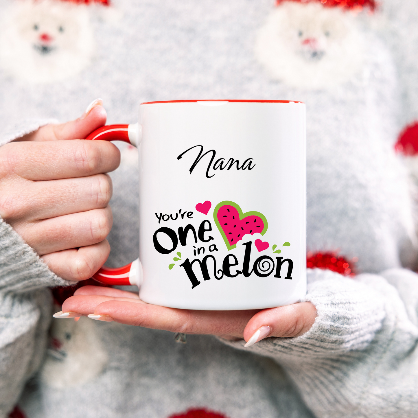 You're One in a Melon Personalised Mug 