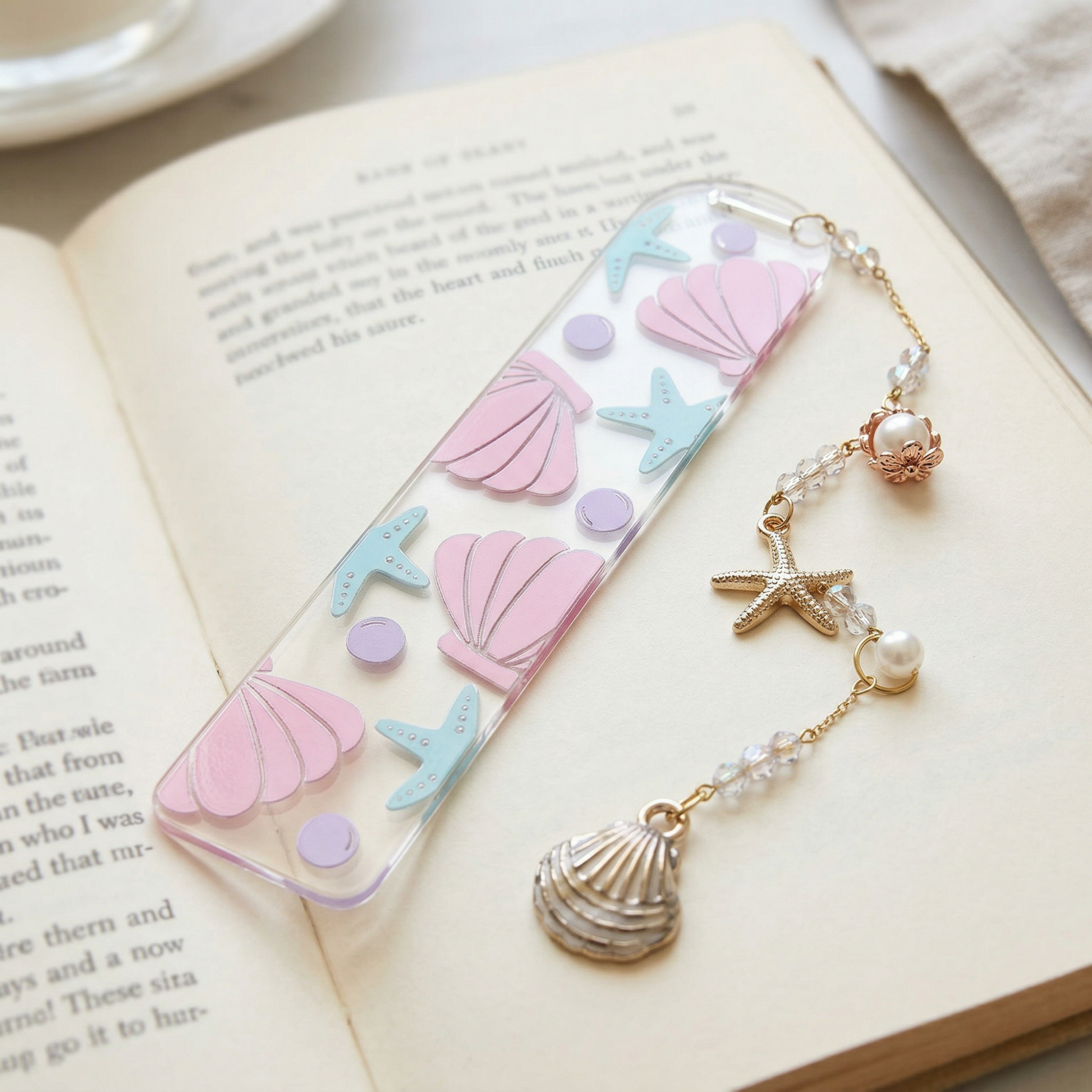 ocean themed bookmark