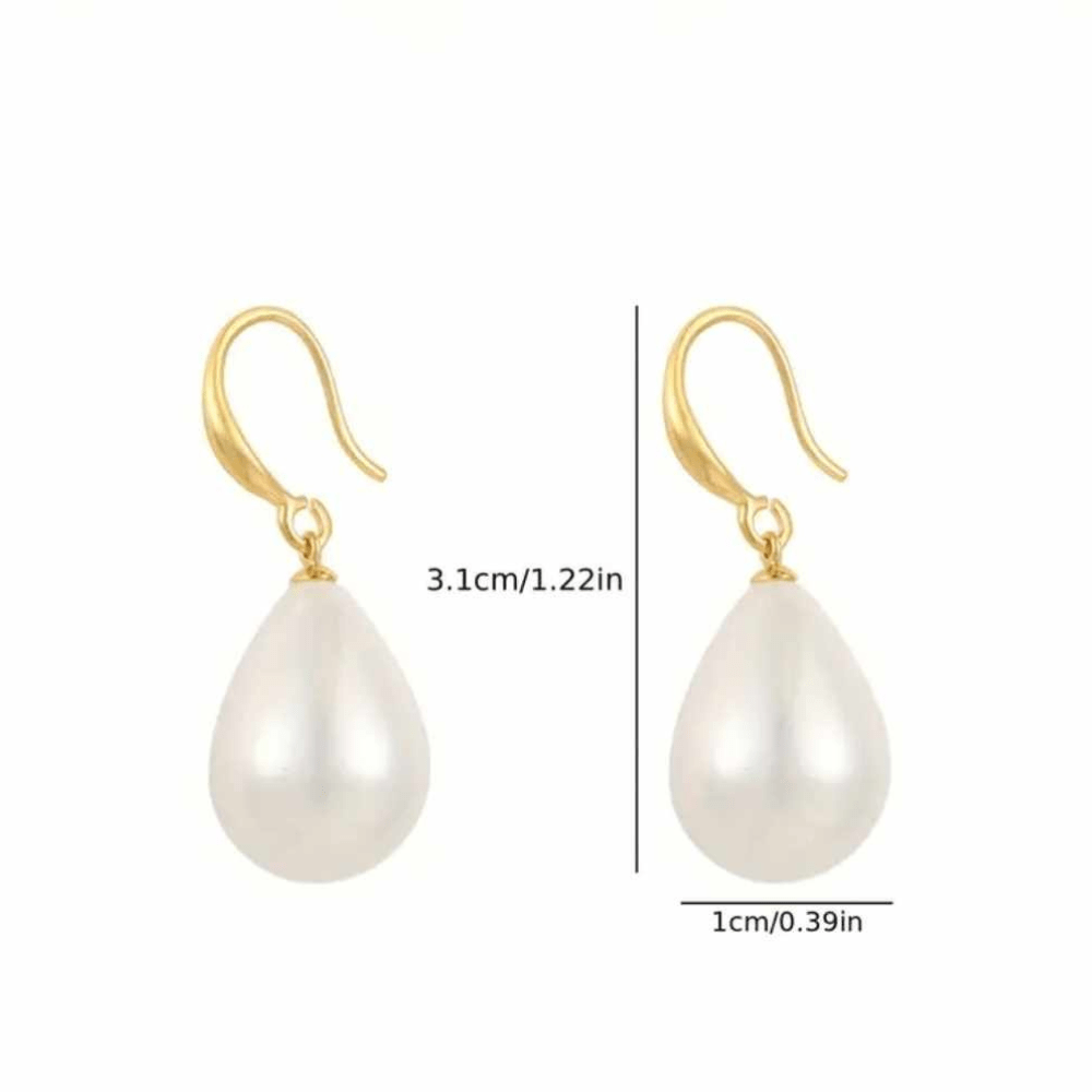 pearl earrings