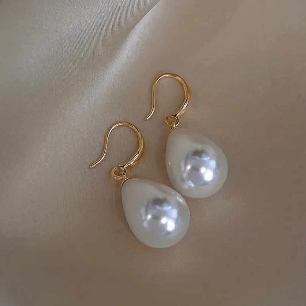 pearl earrings