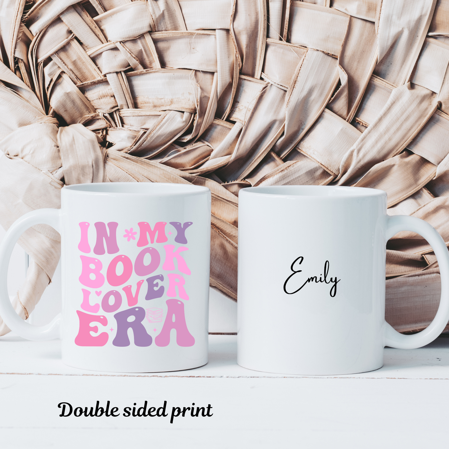 Book Lover Era Mug. Book Lover Gift. Custom Book lover Mug. Personalised Gift for Book lovers. Personalised Book Lover Mug