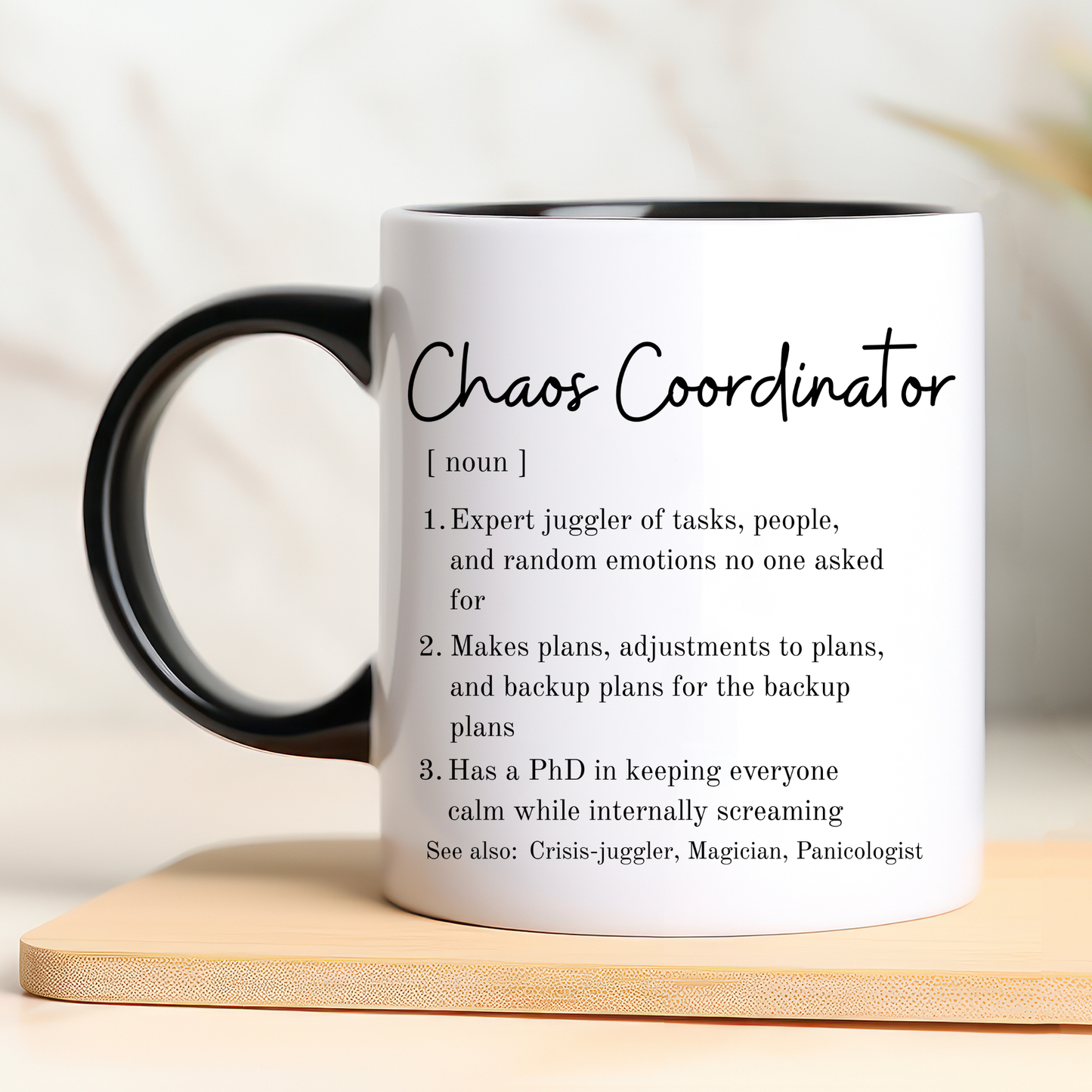 Chaos Coordinator Mug