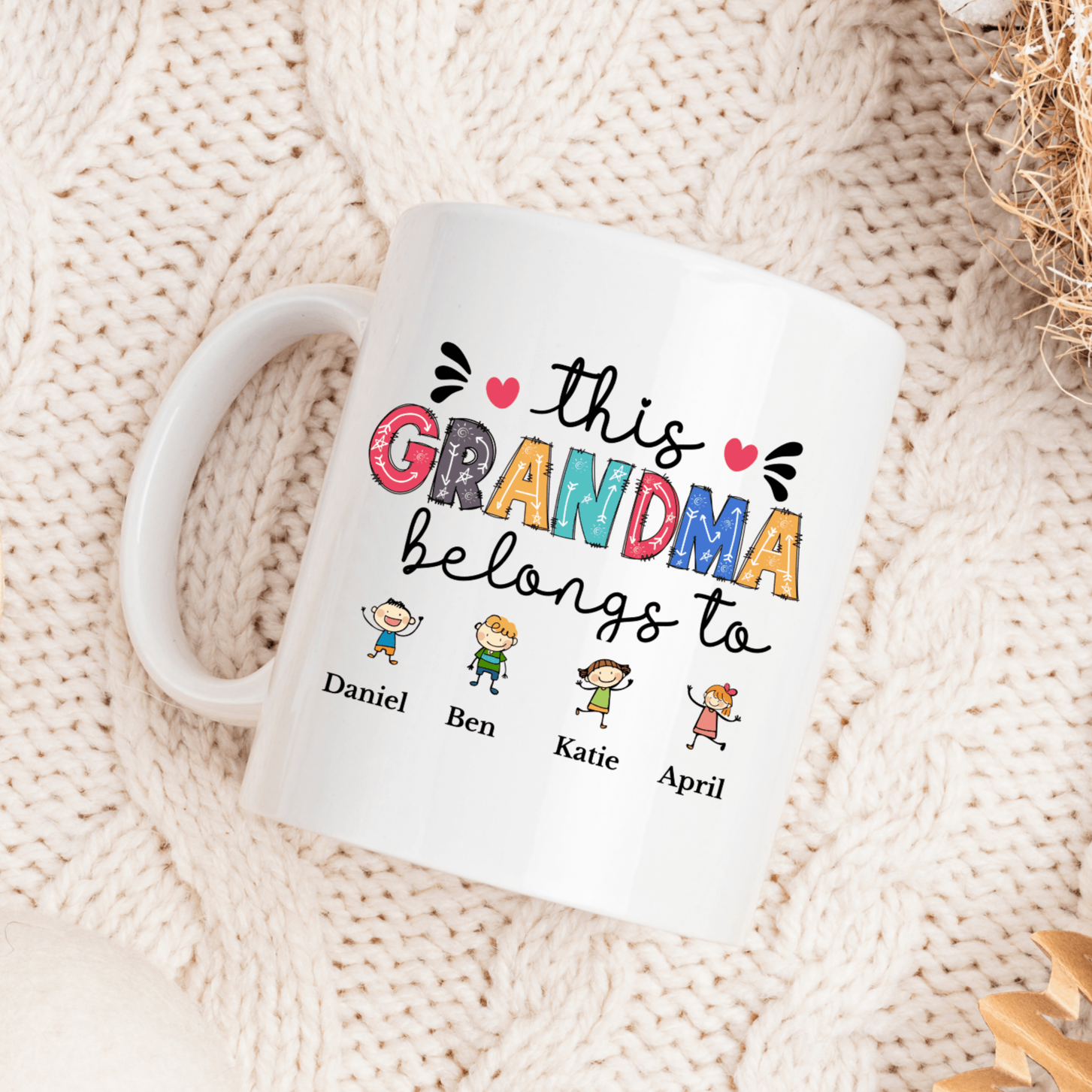 this grandma belong to mug