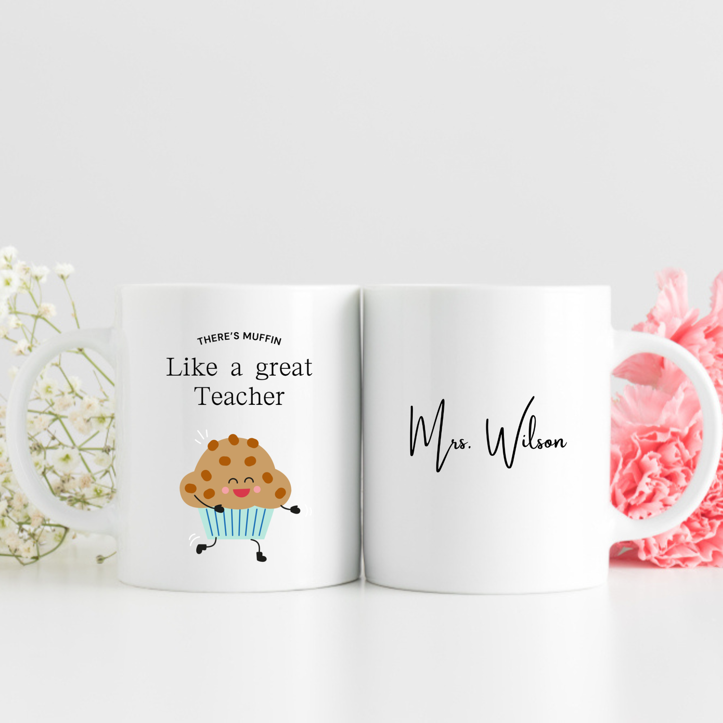 Personalised Teacher Mug: There’s Muffin Like a Great Teacher