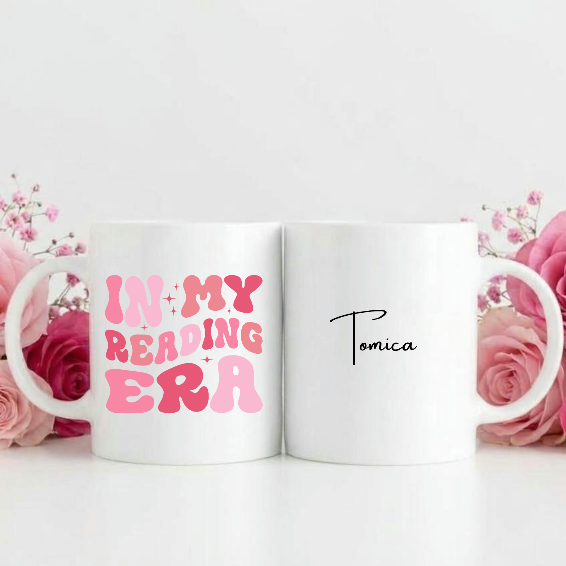 In My Reading Era Mug. Book Lover Gift. Book lover Mug. Personalised books mug. Gift for Book lovers. Personalised Book Lover Gift