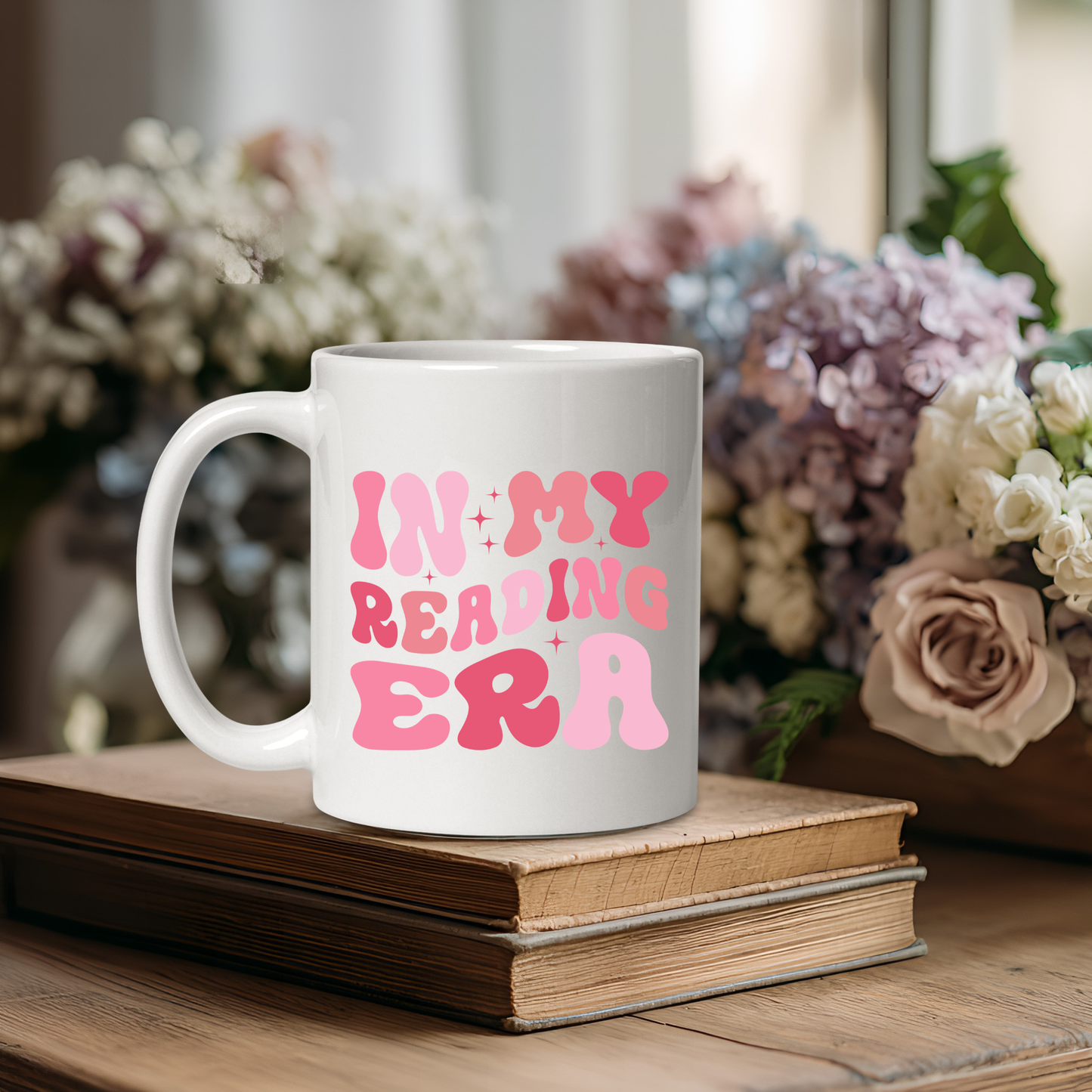 In My Reading Era Mug. Book Lover Gift. Book lover Mug. Personalised books mug. Gift for Book lovers. Personalised Book Lover Gift