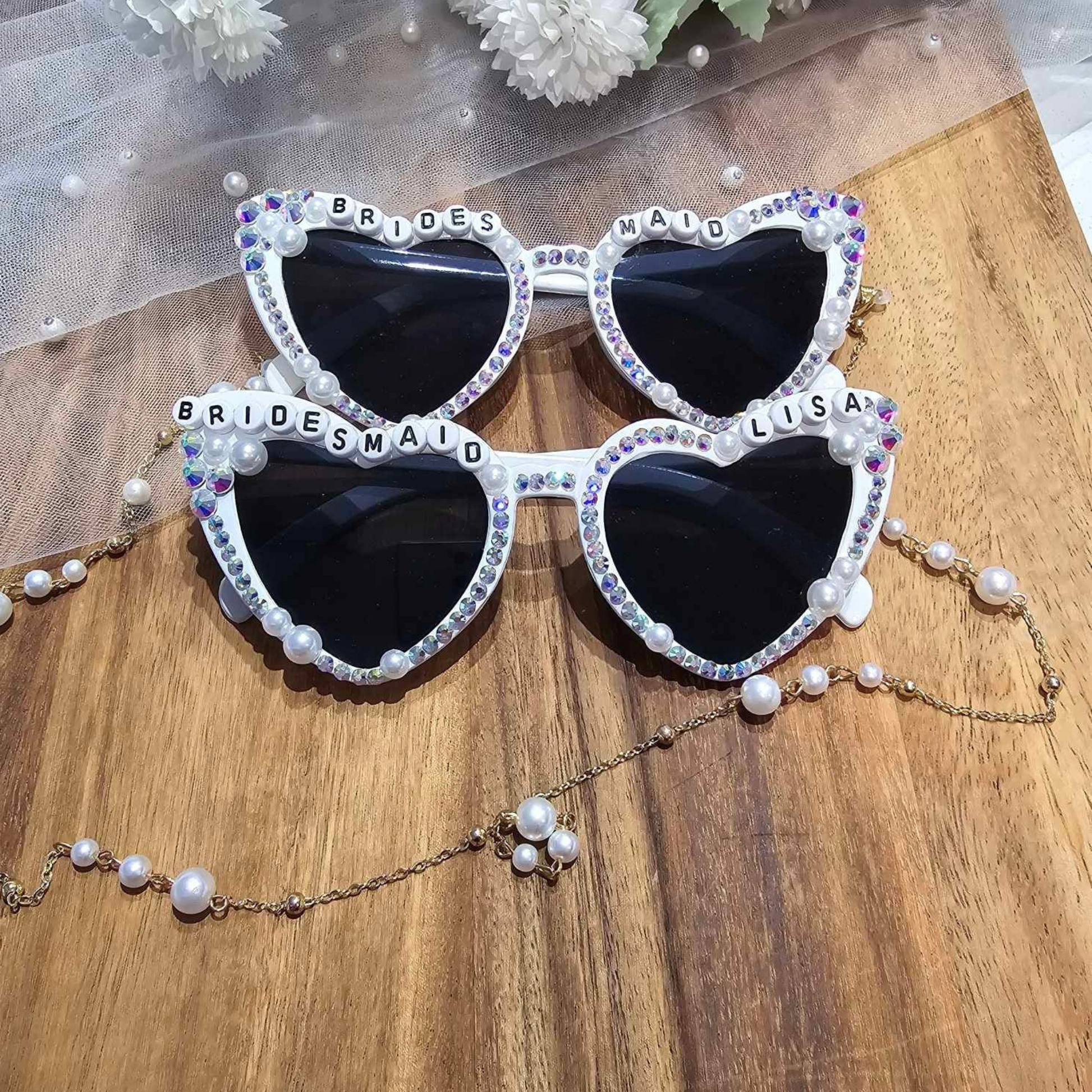 Bridesmaid Sunglasses. Custom Bridesmaid Sunglass. Personalised Bridesmaid Sunglasses