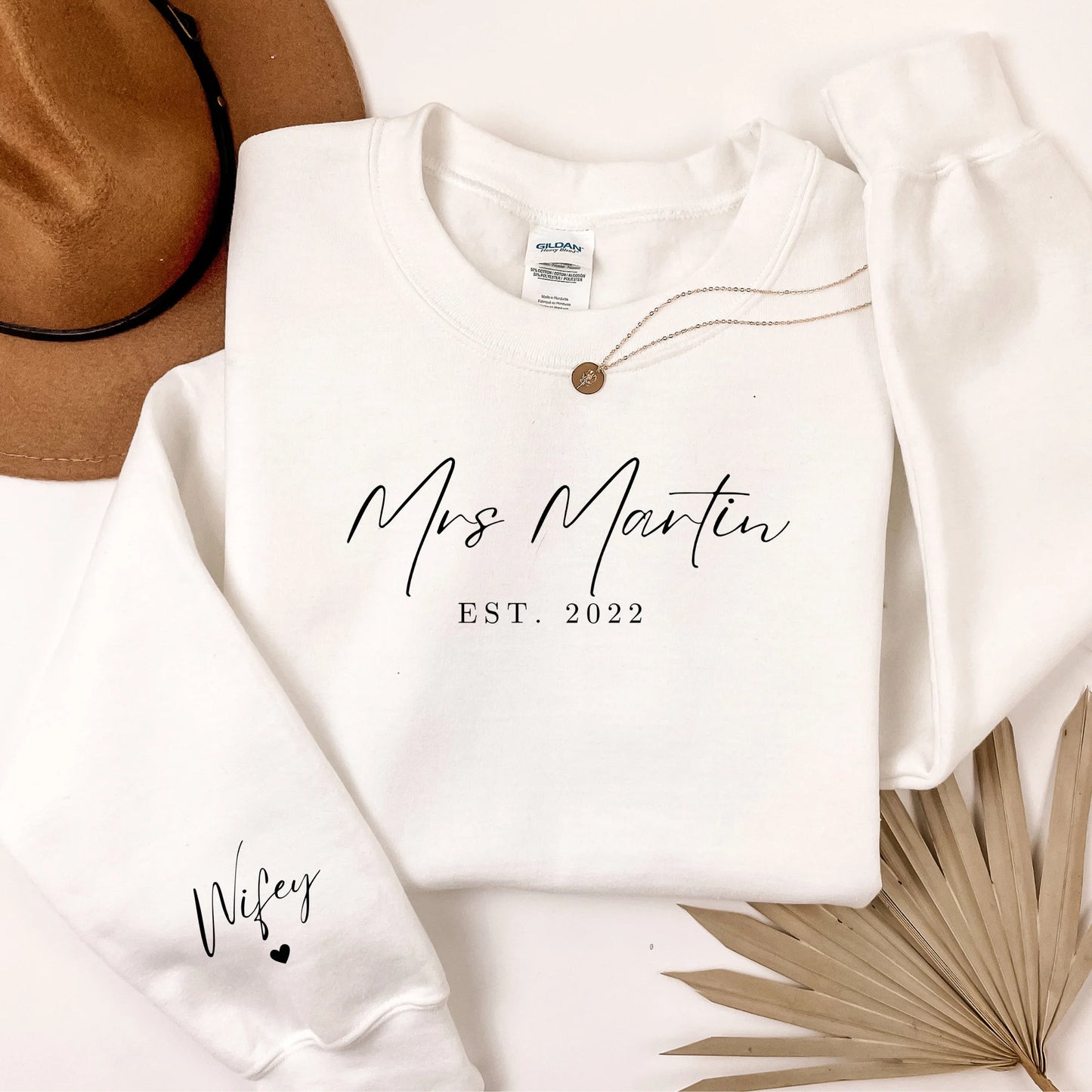 Personalised Mr Mrs Sweatshirt Sweetpea and DaisySpecialising in Bachelorette Bride to be and Hen s nights. T shirts Water Bottles pyjamas and lounge ware