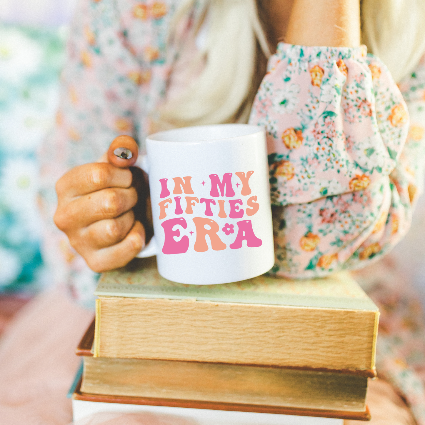 In My Fifties Era Mug. Custom 50's Mug. Personalised 50's Mug. 50th Birthday Gift. Personalised 50th Birthday Gift. Milestone Birthday Gift