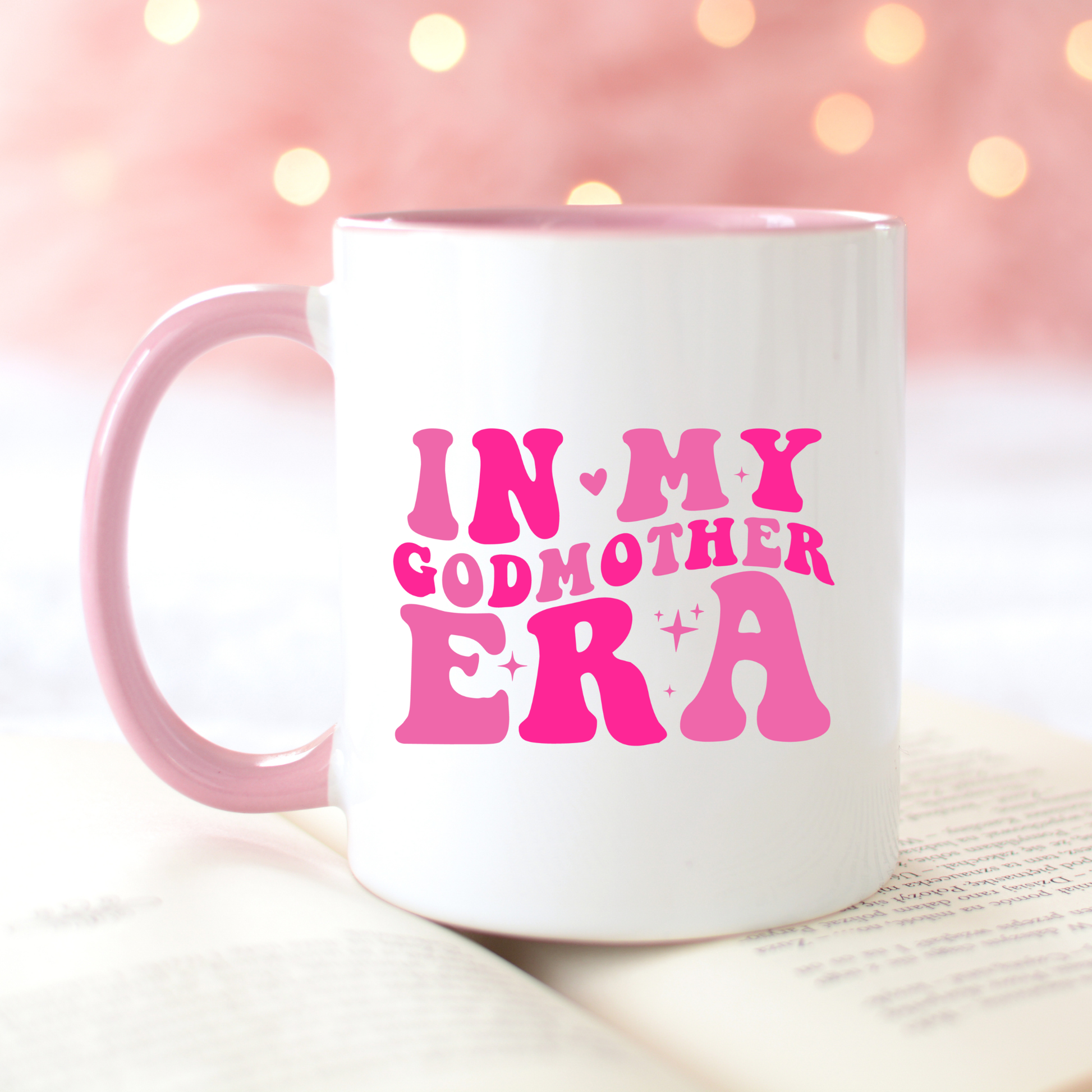 Godmother Mug. Personalised In My Godmother Era Mug. Custom Godmother Mug
