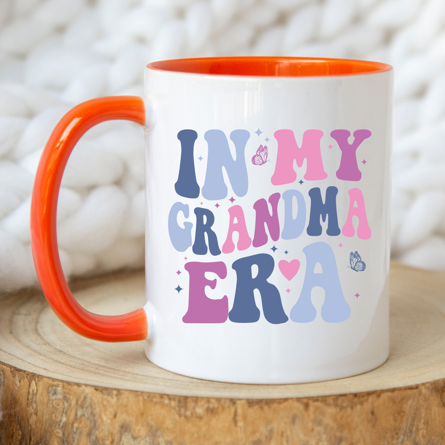 In My Grandma Era Mug. Personalised Grandma Mug