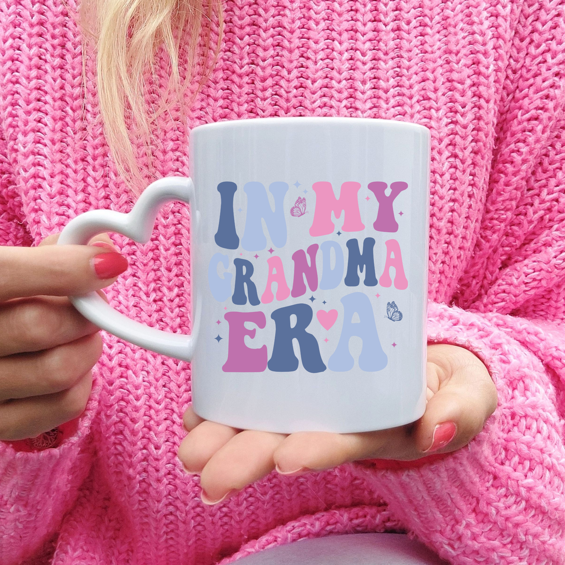 In My Grandma Era Mug. Personalised Grandma Mug
