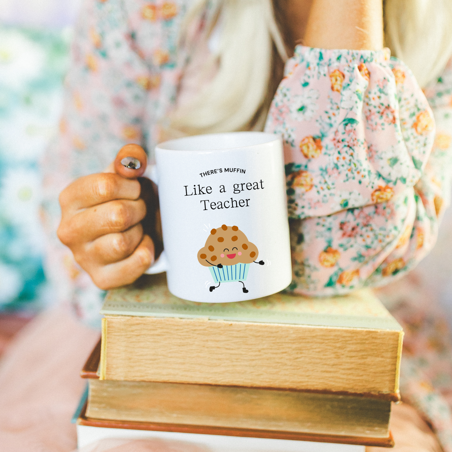 Personalised Teacher Mug There’s Muffin Like a Great Teacher. Custom Name Teacher Gift. Teacher Mug. Mugs for Teacher. Gifts for Teacher Mug