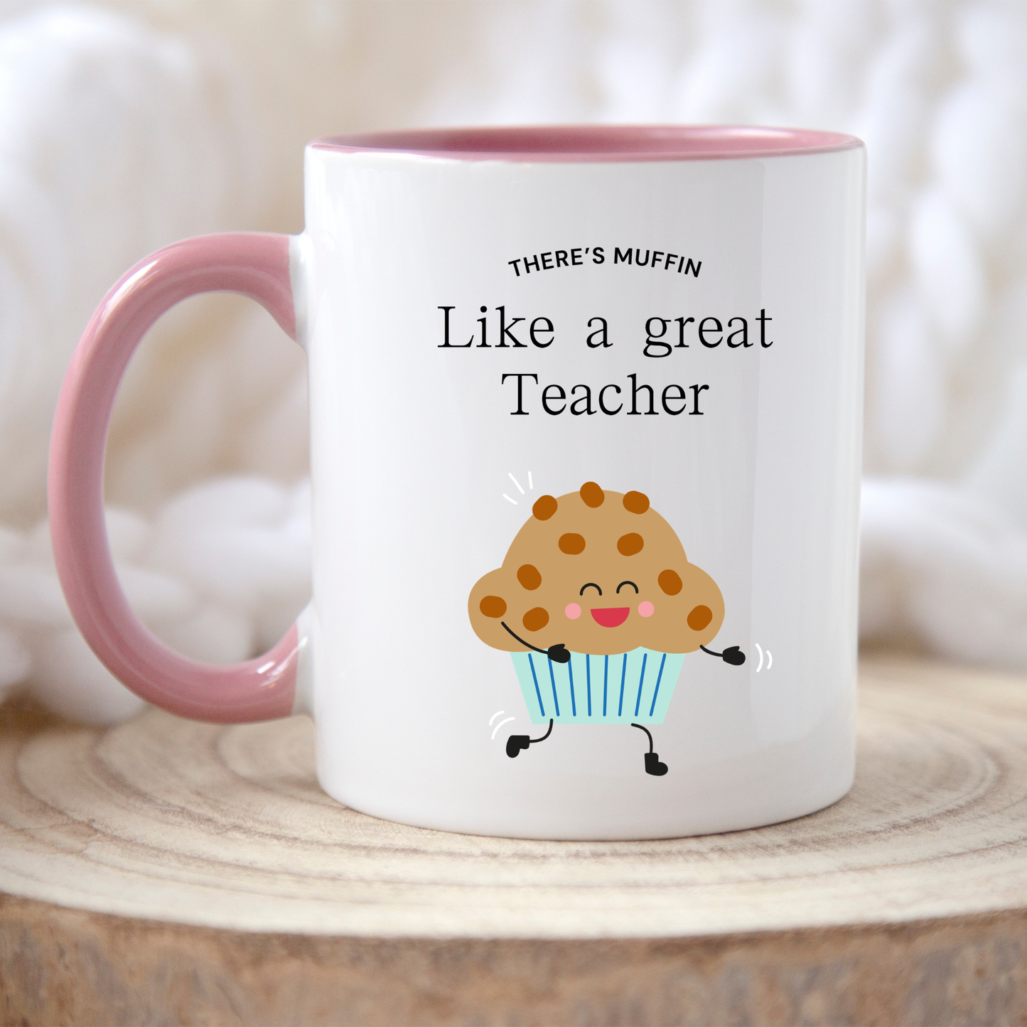 Personalised Teacher Mug There’s Muffin Like a Great Teacher. Custom Name Teacher Gift. Teacher Mug. Mugs for Teacher. Gifts for Teacher Mug