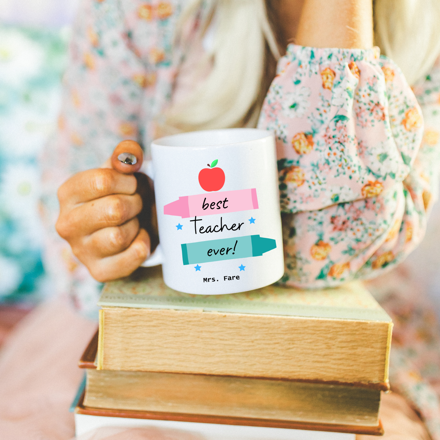 Personalised Best Teacher Ever Mug. Teacher Mug. Teacher Gifts. Teacher Appreciation Mug. Custom Mug Best Teacher Ever personalised Mug