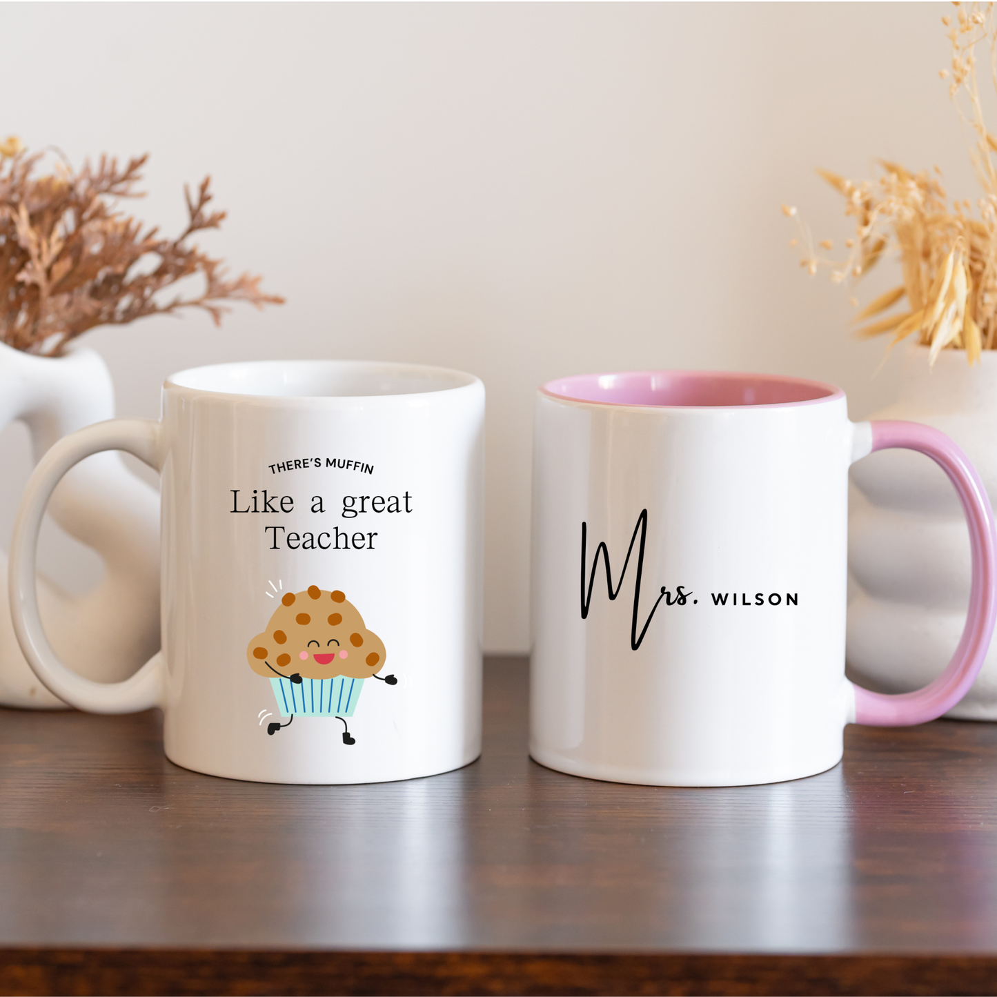 Personalised Teacher Mug: There’s Muffin Like a Great Teacher