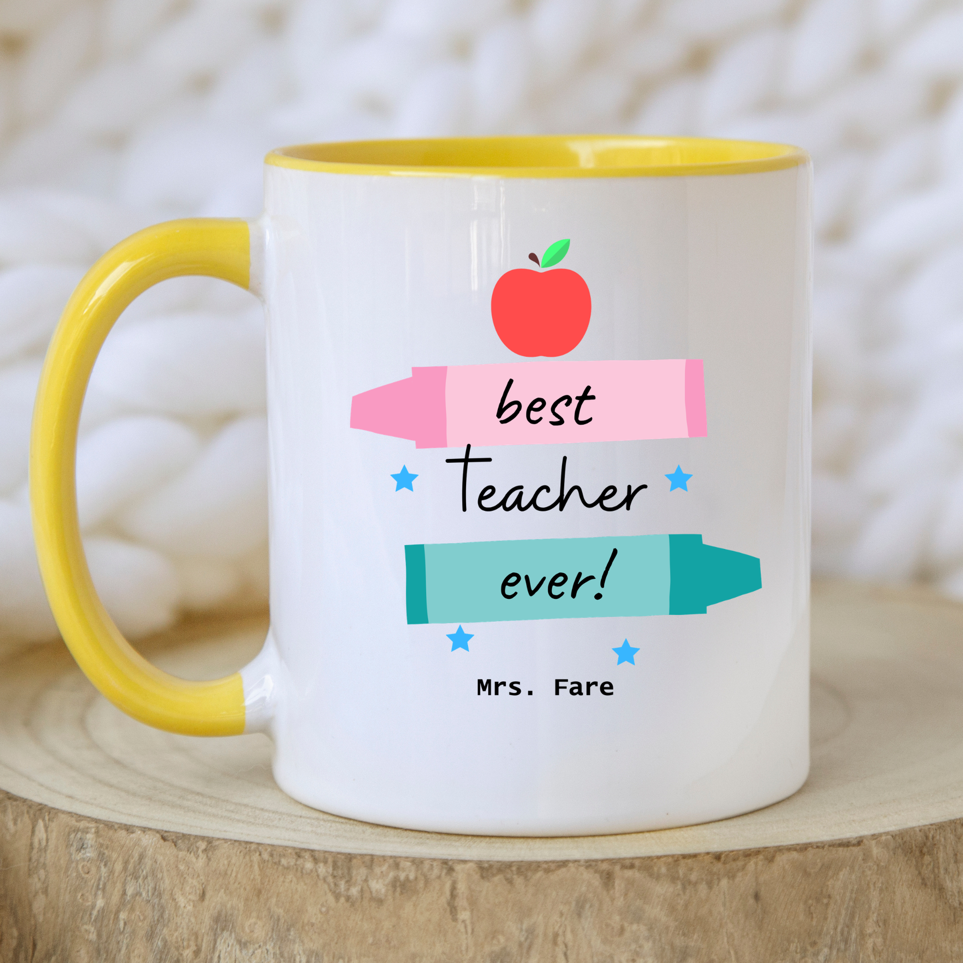 Personalised Best Teacher Ever Mug. Teacher Mug. Teacher Gifts. Teacher Appreciation Mug. Custom Mug Best Teacher Ever personalised Mug
