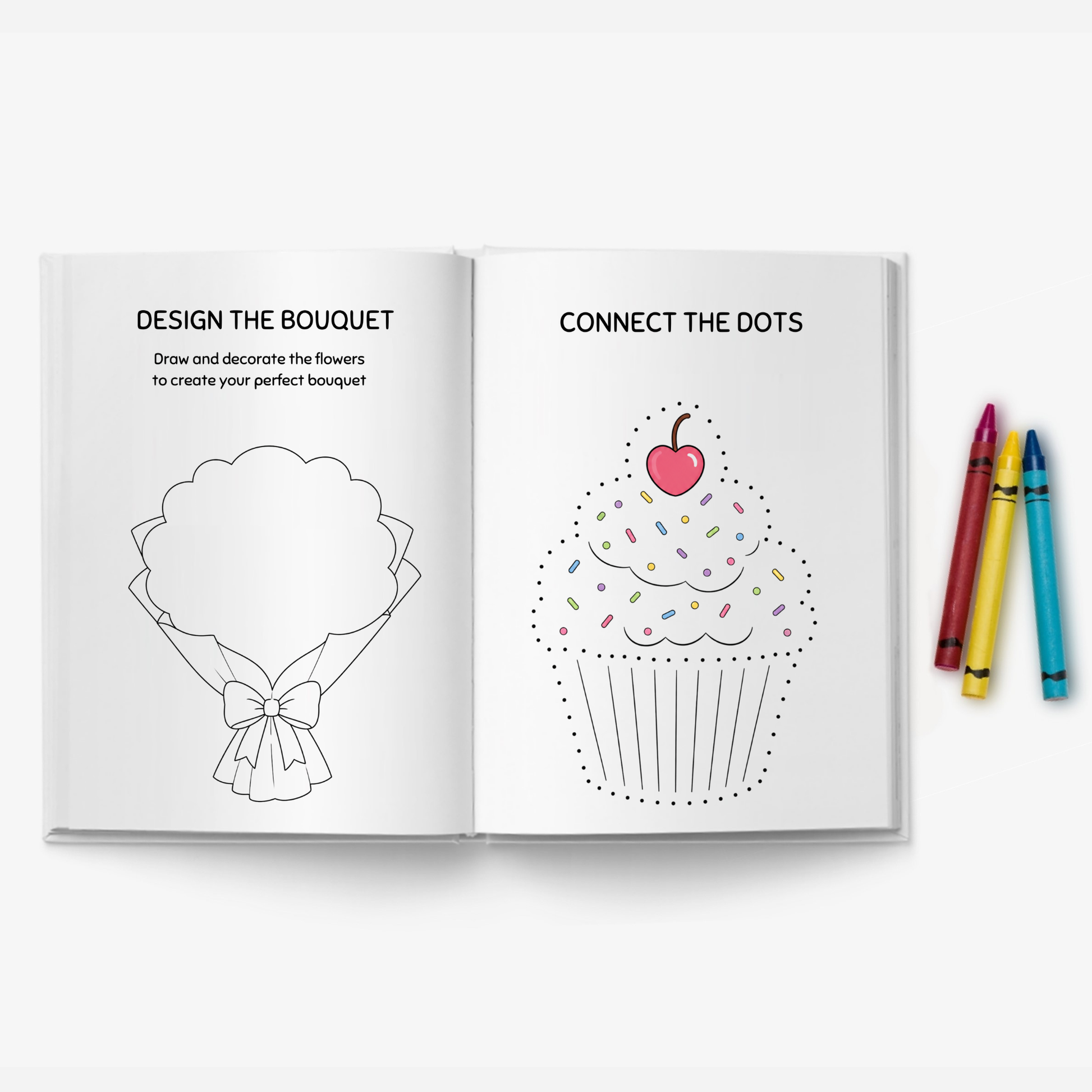 Kids Wedding Day Activity Book