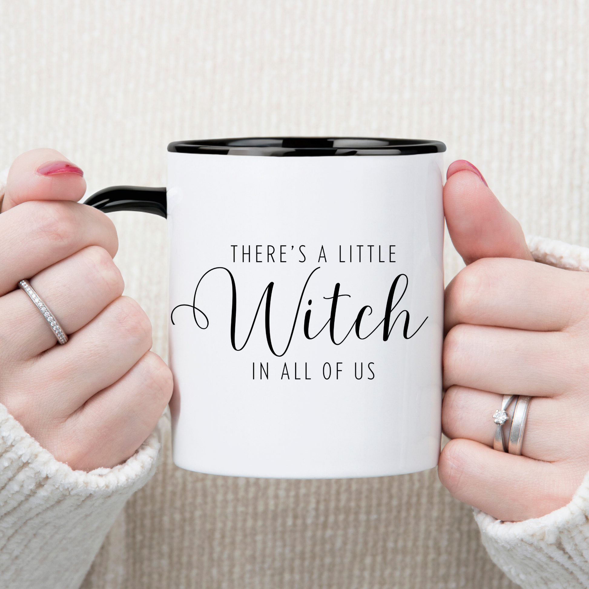There’s A Little Witch In All Of Us Mug, Witch lover gift