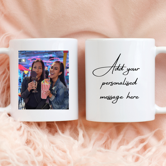 personalised photo mug